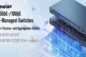 QNAP präsentiert die 2,5 GbE/10 GbE L2 Web Managed Switches der QSW 2000 Serie