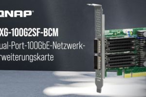 QNAP präsentiert die QXG-100G2SF-BCM