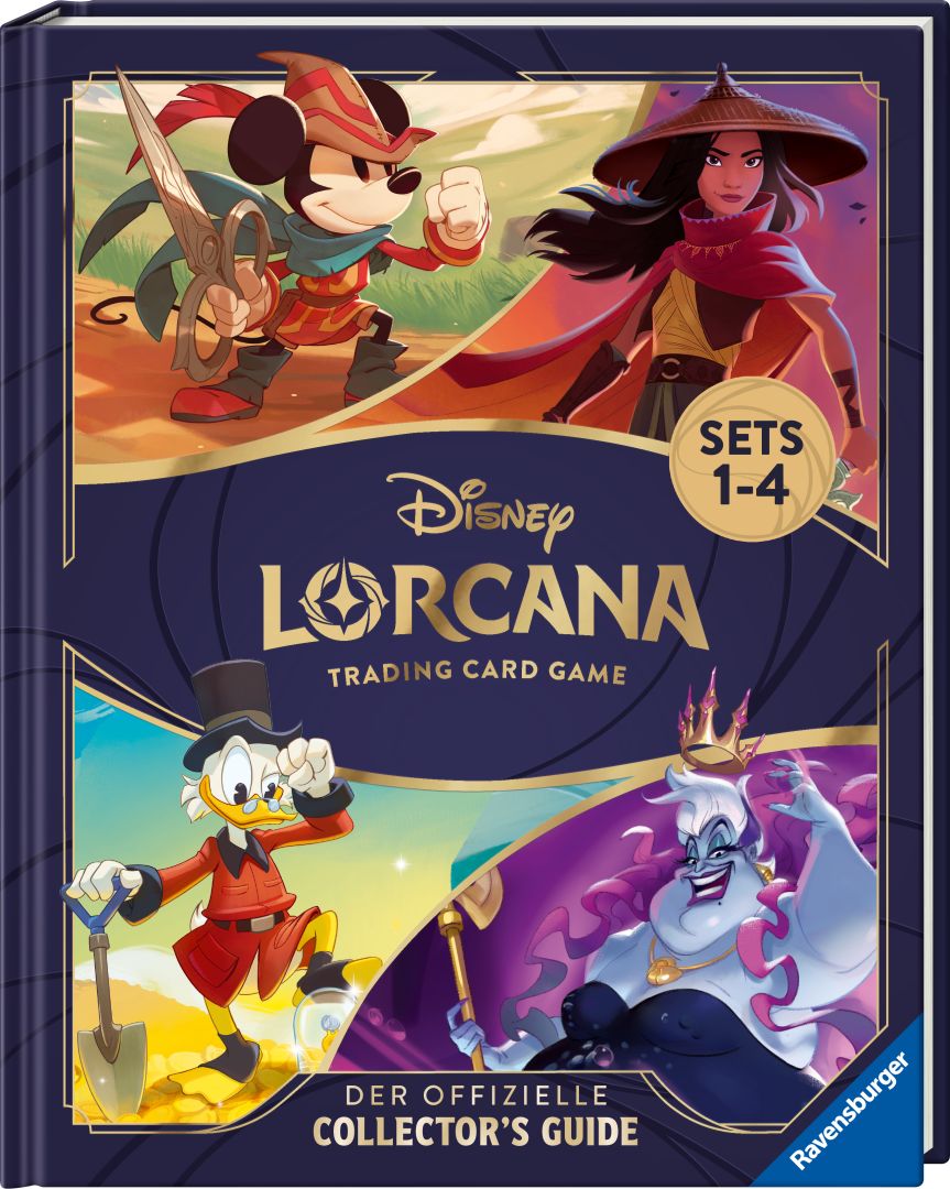 „Quest of Wonders: Legendenbuch eines Luminari” und dritter “Disney Lorcana Collector’s Guide” zum beliebten Disney Lorcana-Sammelkartenspiel bald erhältlich