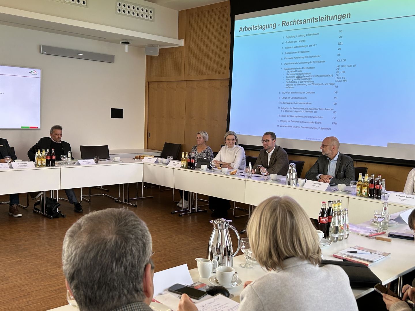Rechtsamtsleitungen treffen sich im Vogelsbergkreis