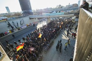Rechtsextremistische Demonstration