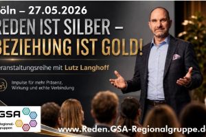 Reden ist Silber – Beziehung ist Gold! 27.05. in Köln - 18:30 Uhr