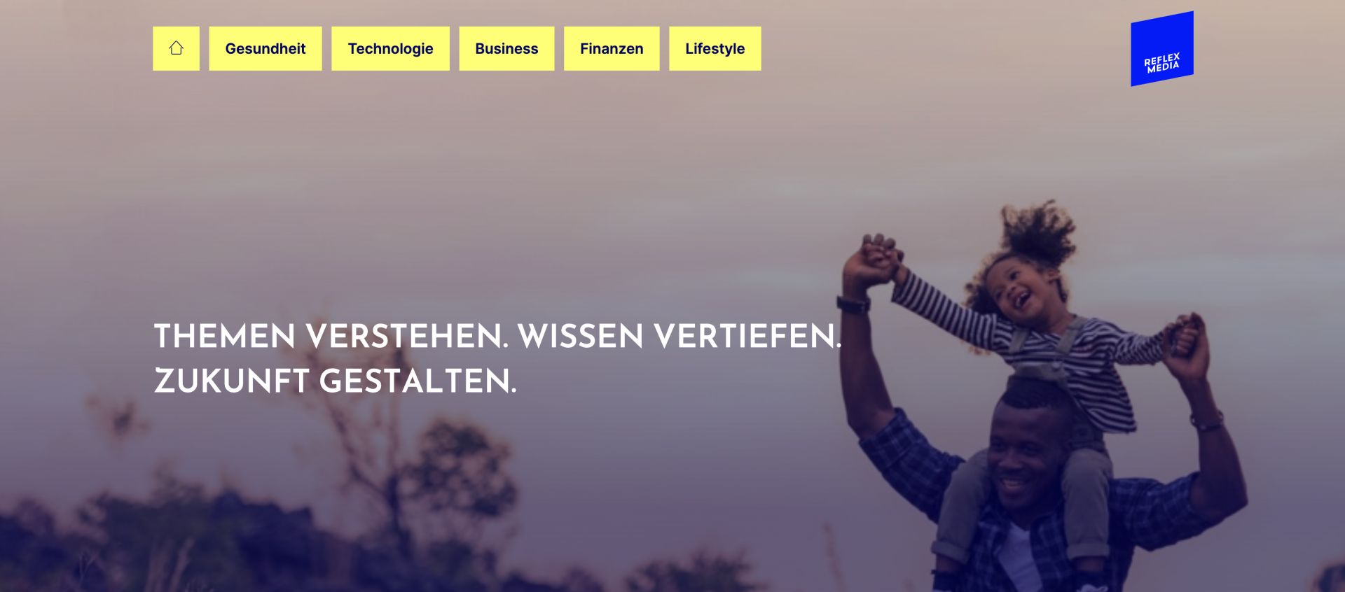 Reflex Media launcht modernes Wissensportal