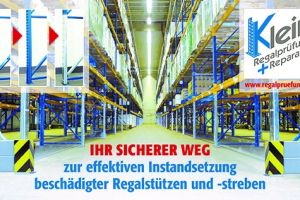 Regalreparatur im laufenden Betrieb mit »ROBUSTO«