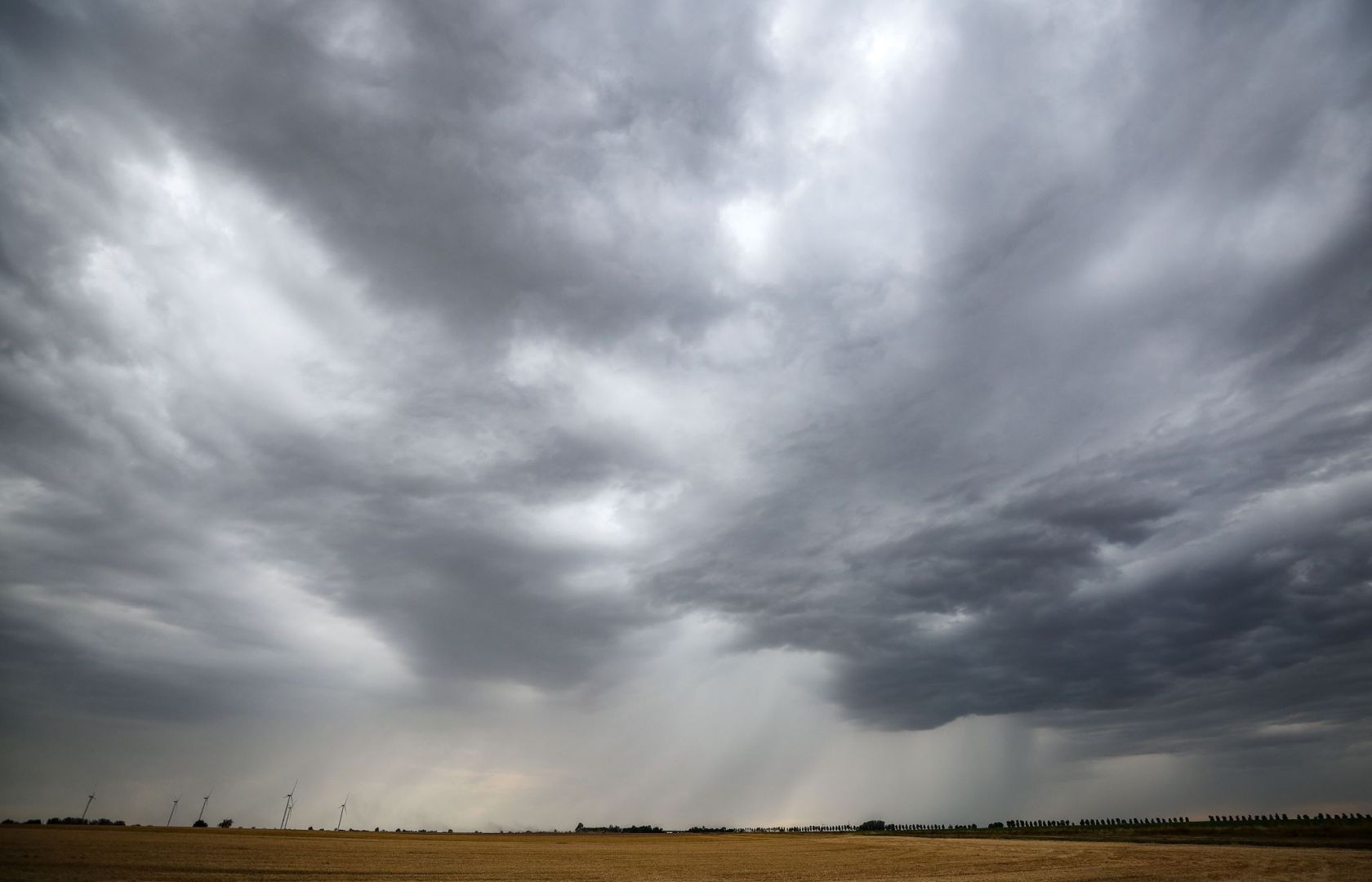 Regen, Sturm und Gewitter in Sachsen-Anhalt