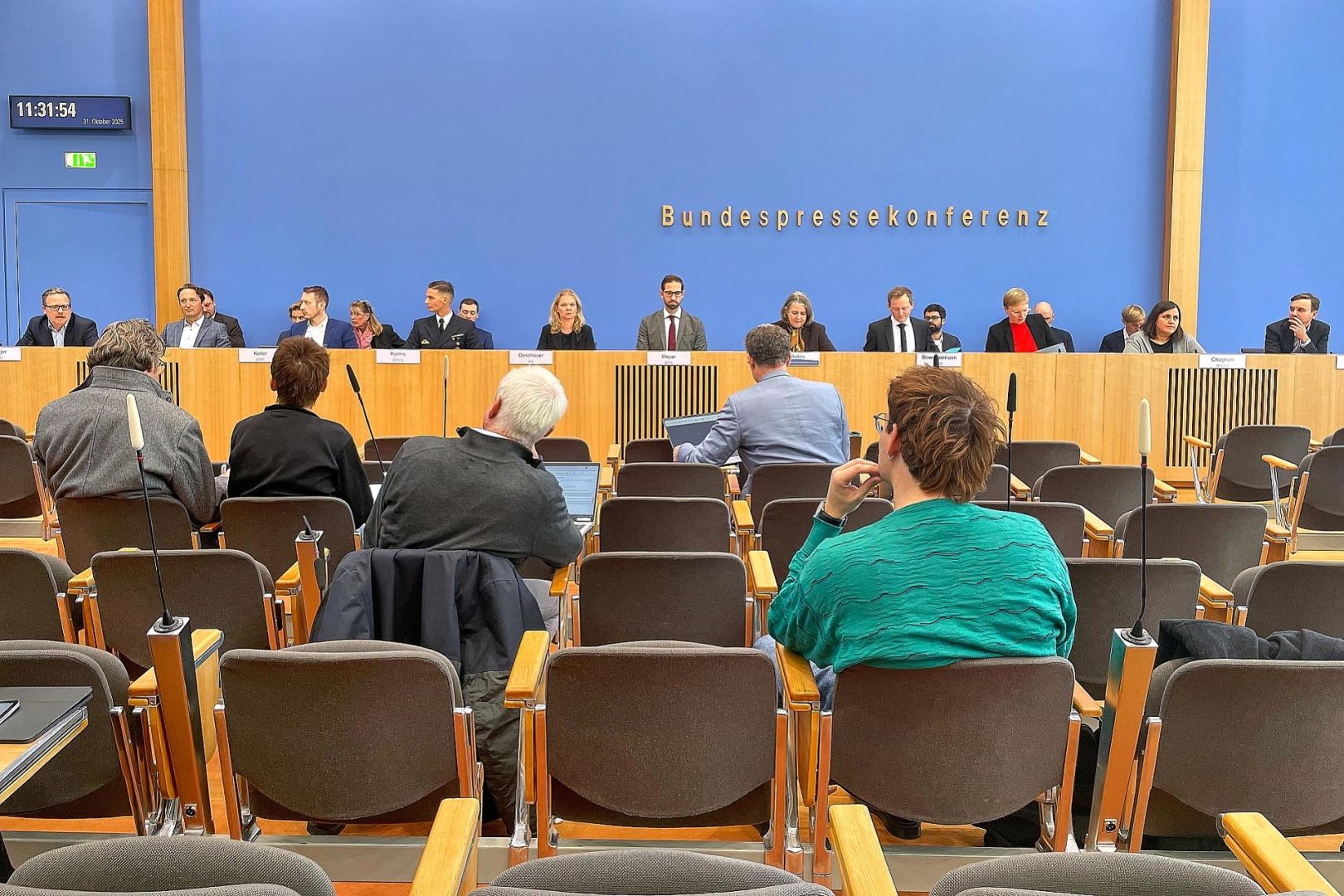 Regierungspressekonferenz am 31.10.2025