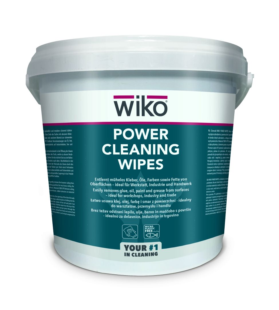 Reinigung ohne Wasser: Gluetec Group erweitert Portfolio um Wiko Power Cleaning Wipes