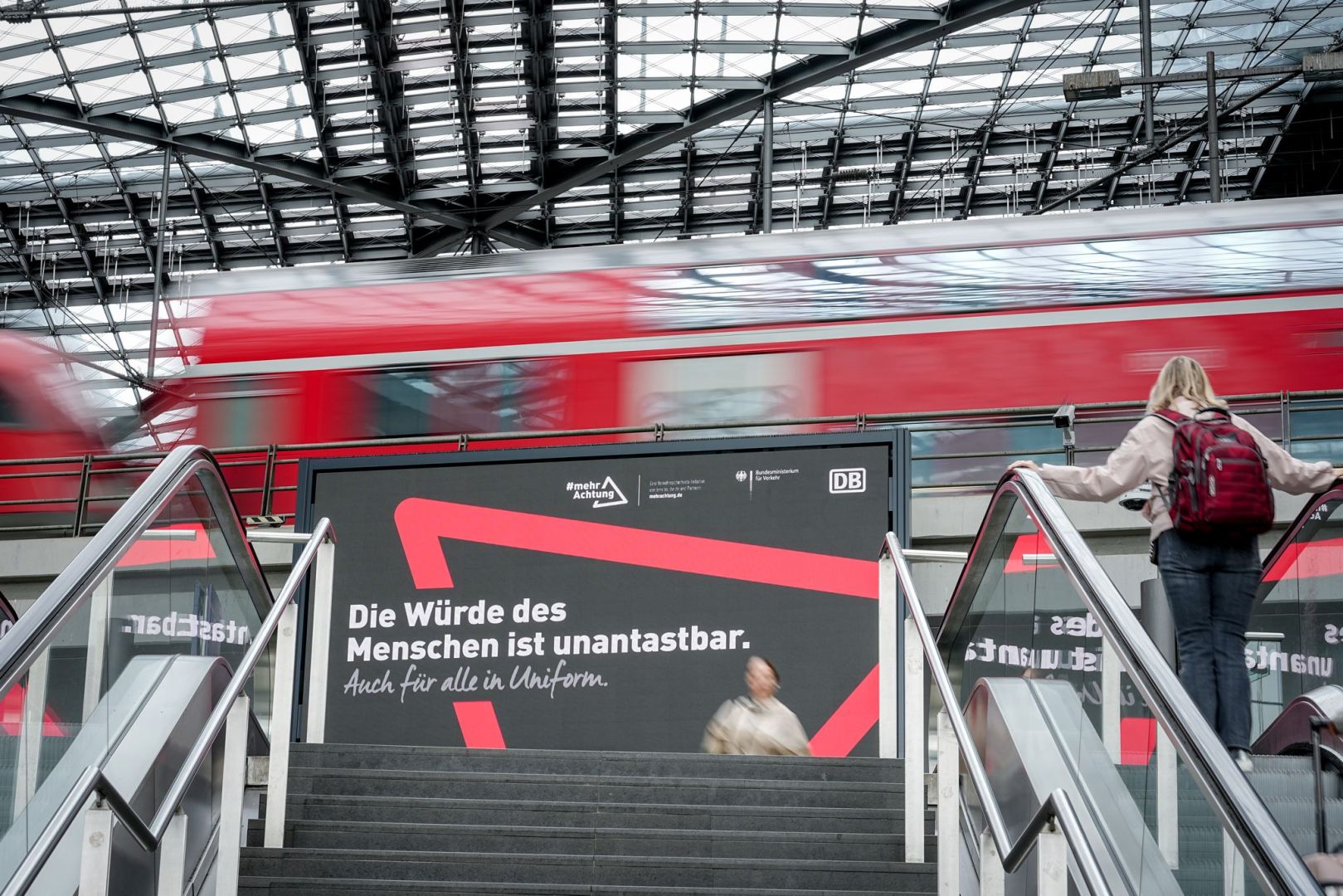 Respektkampagne von Verkehrsministerium und Deutscher Bahn