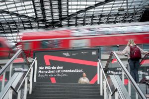 Respektkampagne von Verkehrsministerium und Deutscher Bahn