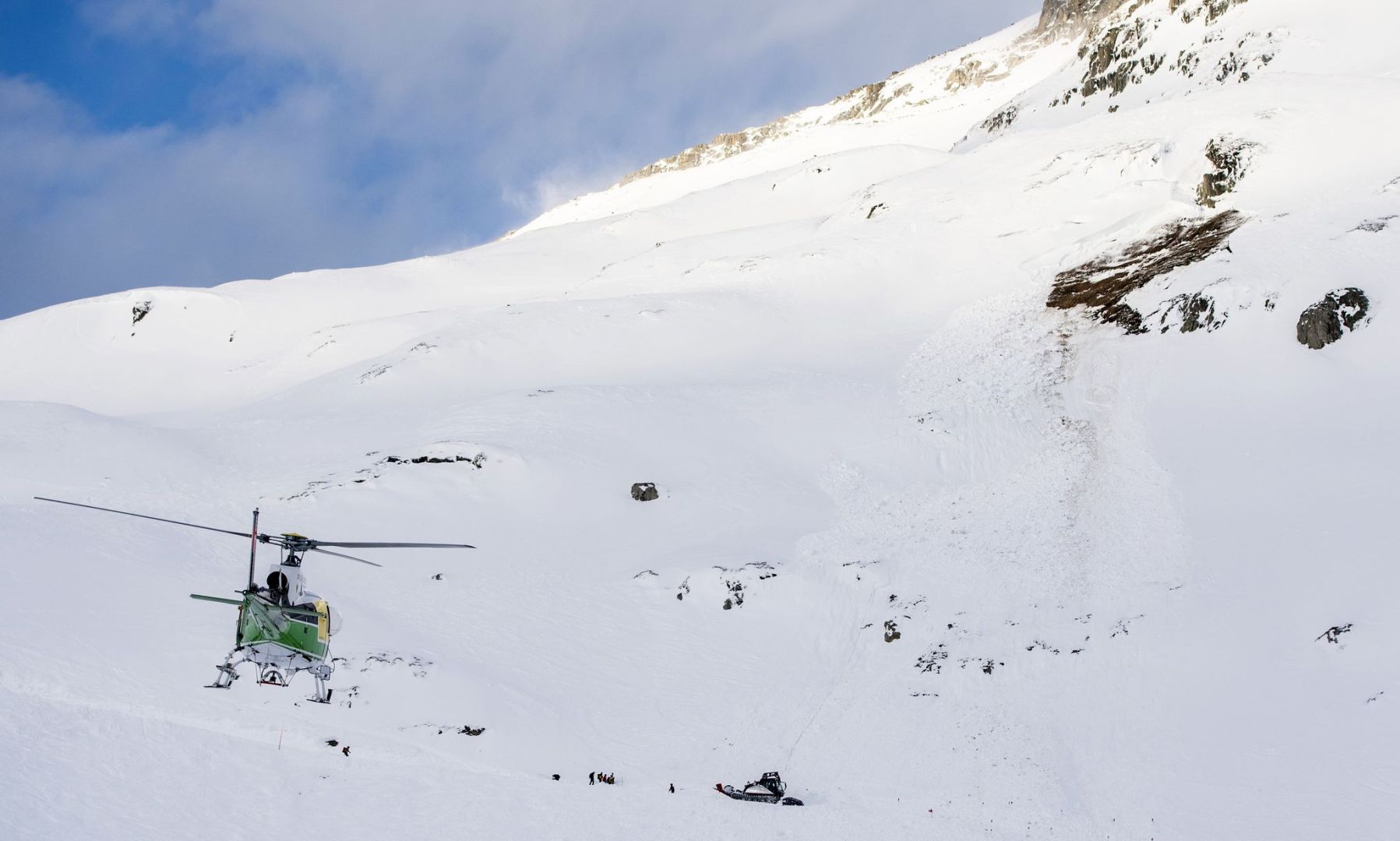 Rettungshubschrauber im Einsatz