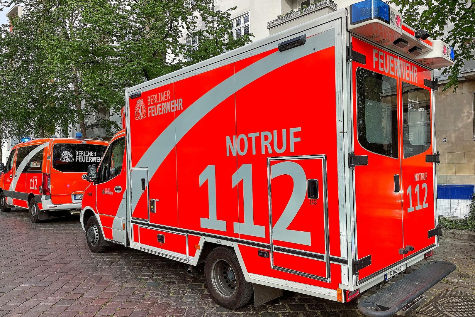 Rettungswagen der Berliner Feuerwehr (Archiv)