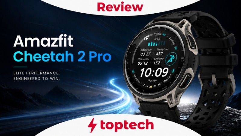 Review: Amazfit Cheetah 2 Pro im Test: Sportliche Premium-Smartwatch mit Titan-Gehäuse, starkem AMOLED-Display & beeindruckender Akkulaufzeit