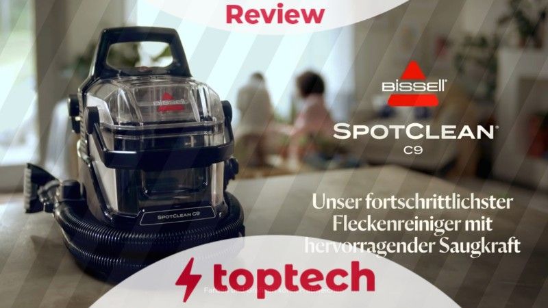 Review: BISSELL SpotClean C9 Pro – Leistungsstarker Helfer gegen hartnäckige Flecken