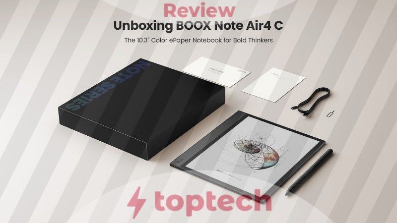 Review: BOOX Note Air4 C: Das Farb-ePaper für kreative Köpfe