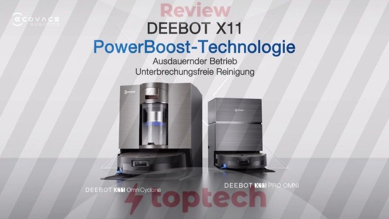 Review: ECOVACS DEEBOT X11 OmniCyclone: Kraftpaket für kompromisslose Sauberkeit