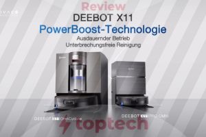Review: ECOVACS DEEBOT X11 OmniCyclone: Kraftpaket für kompromisslose Sauberkeit