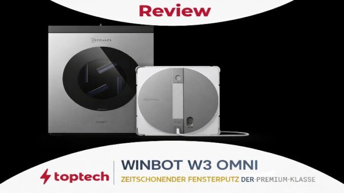 Review: ECOVACS WINBOT W3 OMNI im Test
