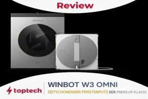 Review: ECOVACS WINBOT W3 OMNI im Test