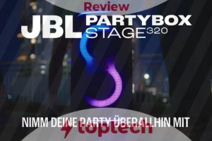 Review: JBL PartyBox Stage 320 – Mobiler Partylautsprecher mit Kraft, Licht und Ausdauer