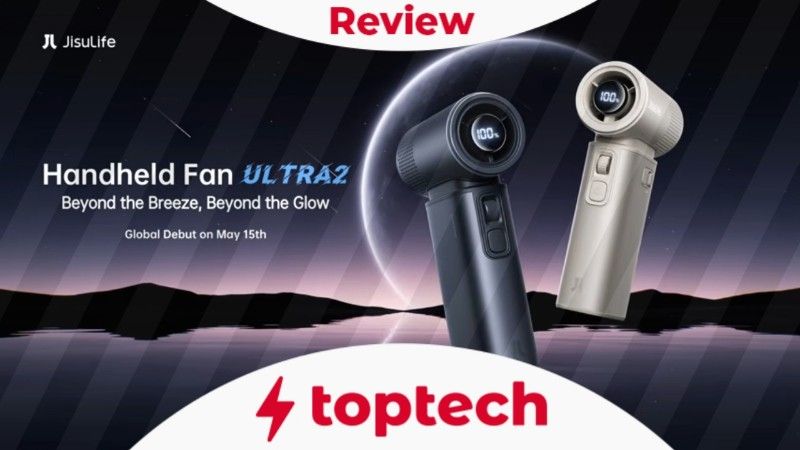Review: JisuLife Handheld Fan Ultra2 im Test