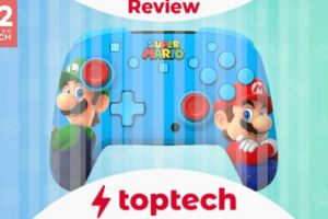 Review Rematch Kabelloser Controller und Airlite Fit Headset im Super Mario Look
