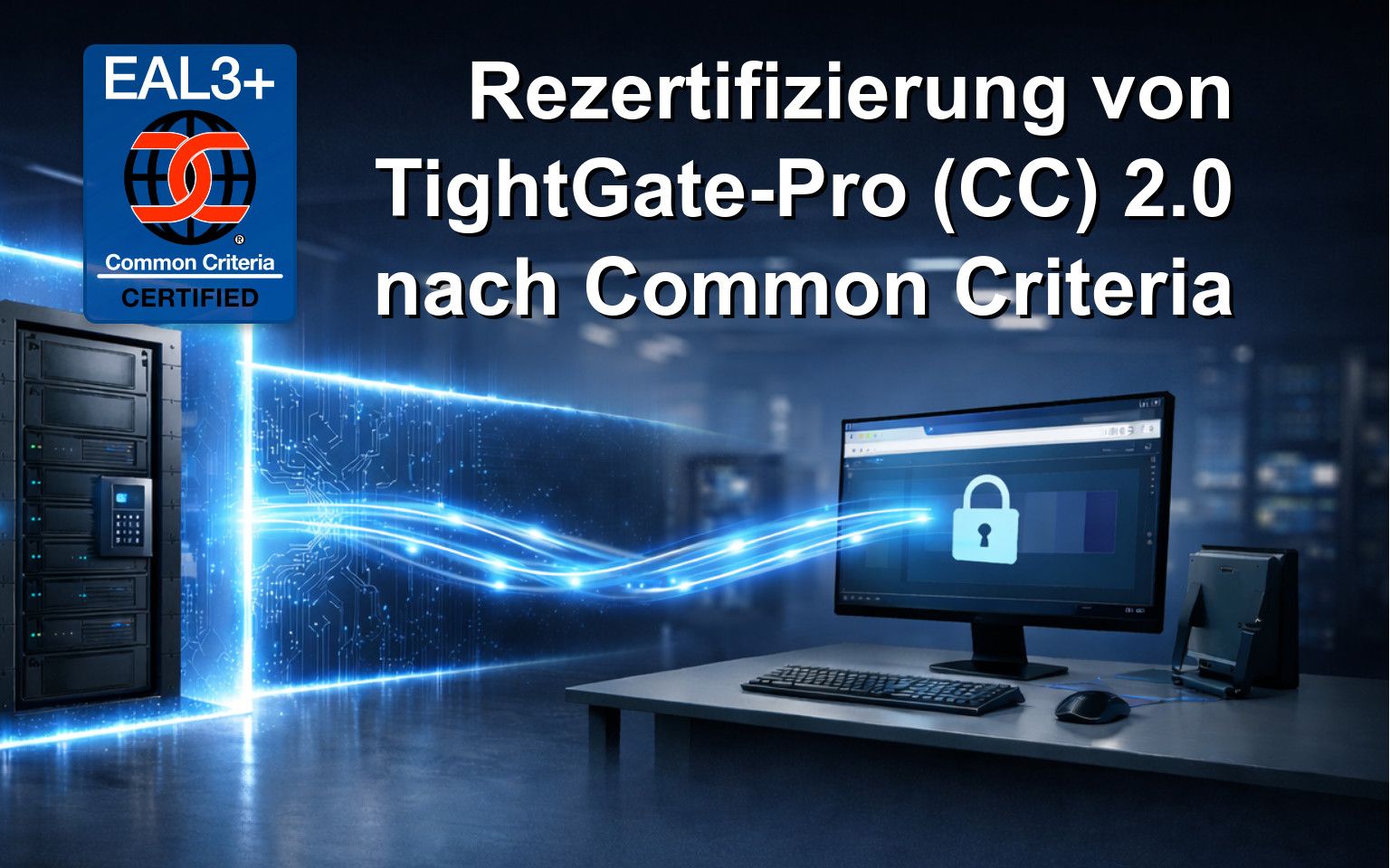 Rezertifizierung von TightGate-Pro (CC) 2.0 nach Common Criteria
