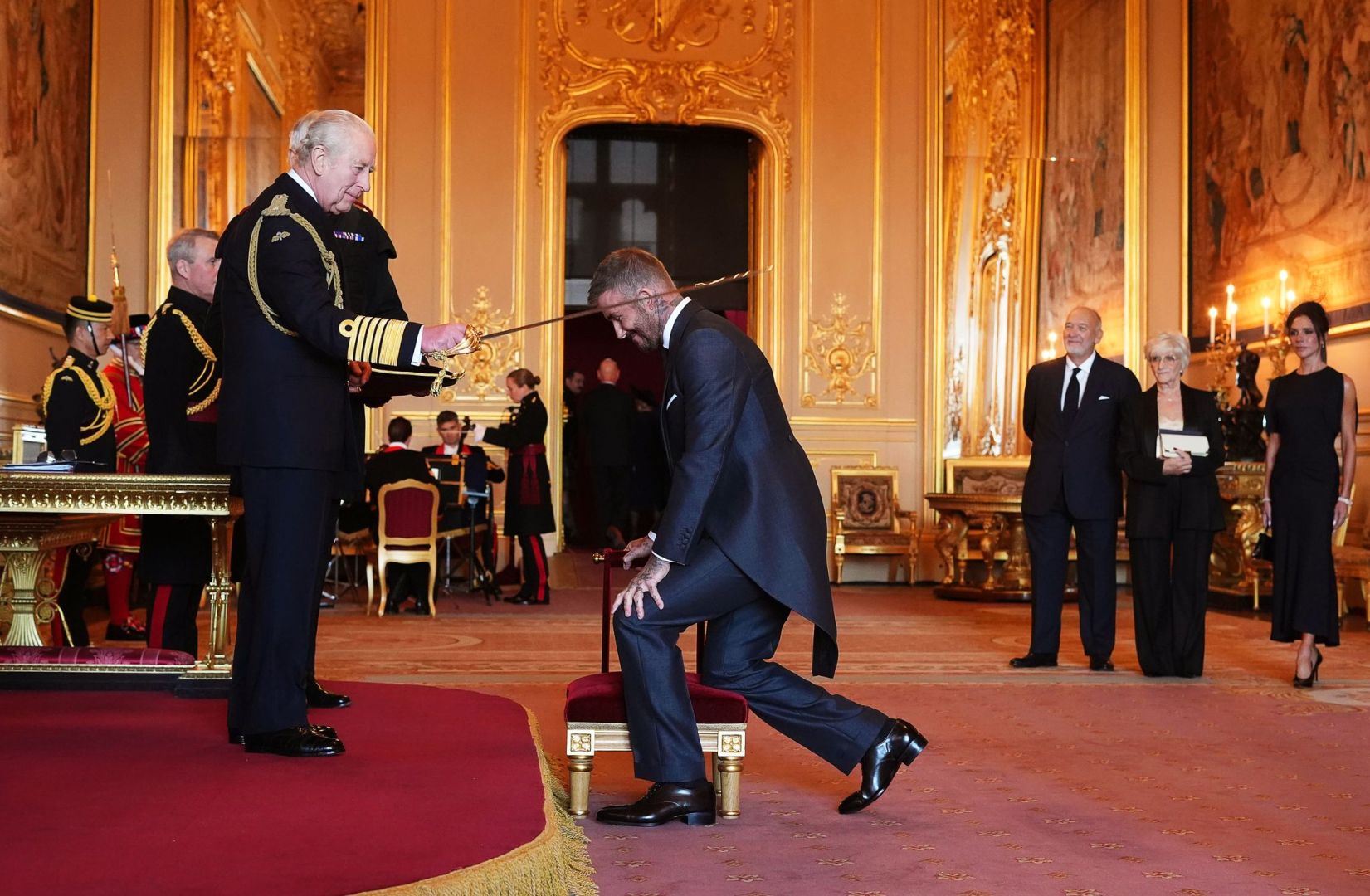 Ritterschlag für David Beckham