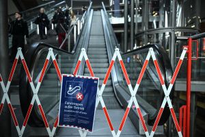 Rolltreppen am Hauptbahnhof
