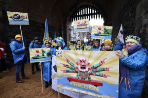 Rosenmontag am Rhein - Köln