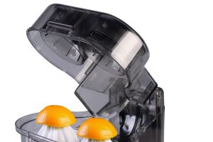 Rosenstein & Söhne Akku-Doppelentsafter, kabellos, BPA-frei, USB-C, 2.000 mAh