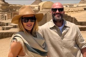 Rosie Huntington-Whiteley und Jason Statham in Ägypten