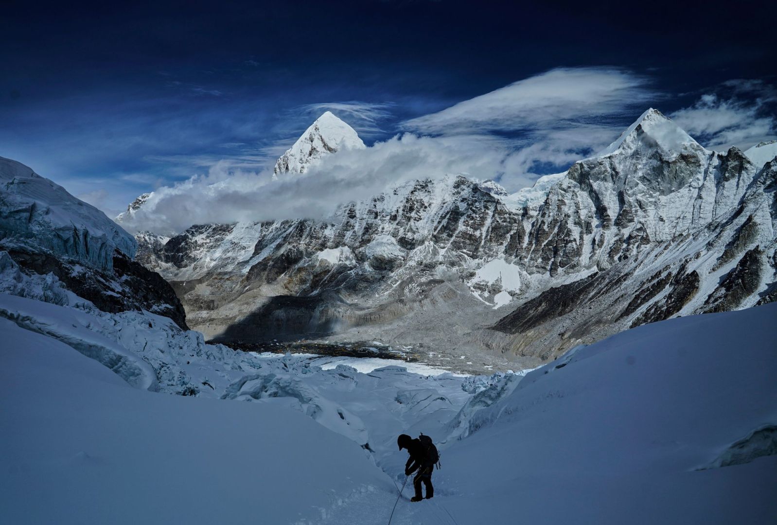 Route auf den Mount Everest blockiert