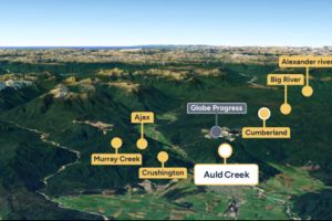 RUA GOLD meldet Bohrergebnisse für Auld Creek, darunter 2,1 m mit 64 g/t AuÄq, die 120 m unterhalb der aktuellen Ressource durchteuft wurden, was ein beträchtliches und offenes Tiefenpotenzial aufzeigt