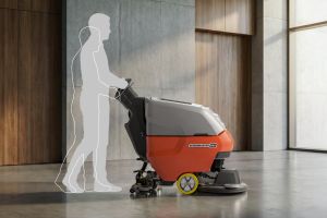 Rückenfreundliche Scheuersaugmaschinen für den professionellen Einsatz