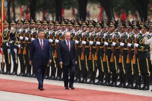 Russlands Präsident Putin in Peking