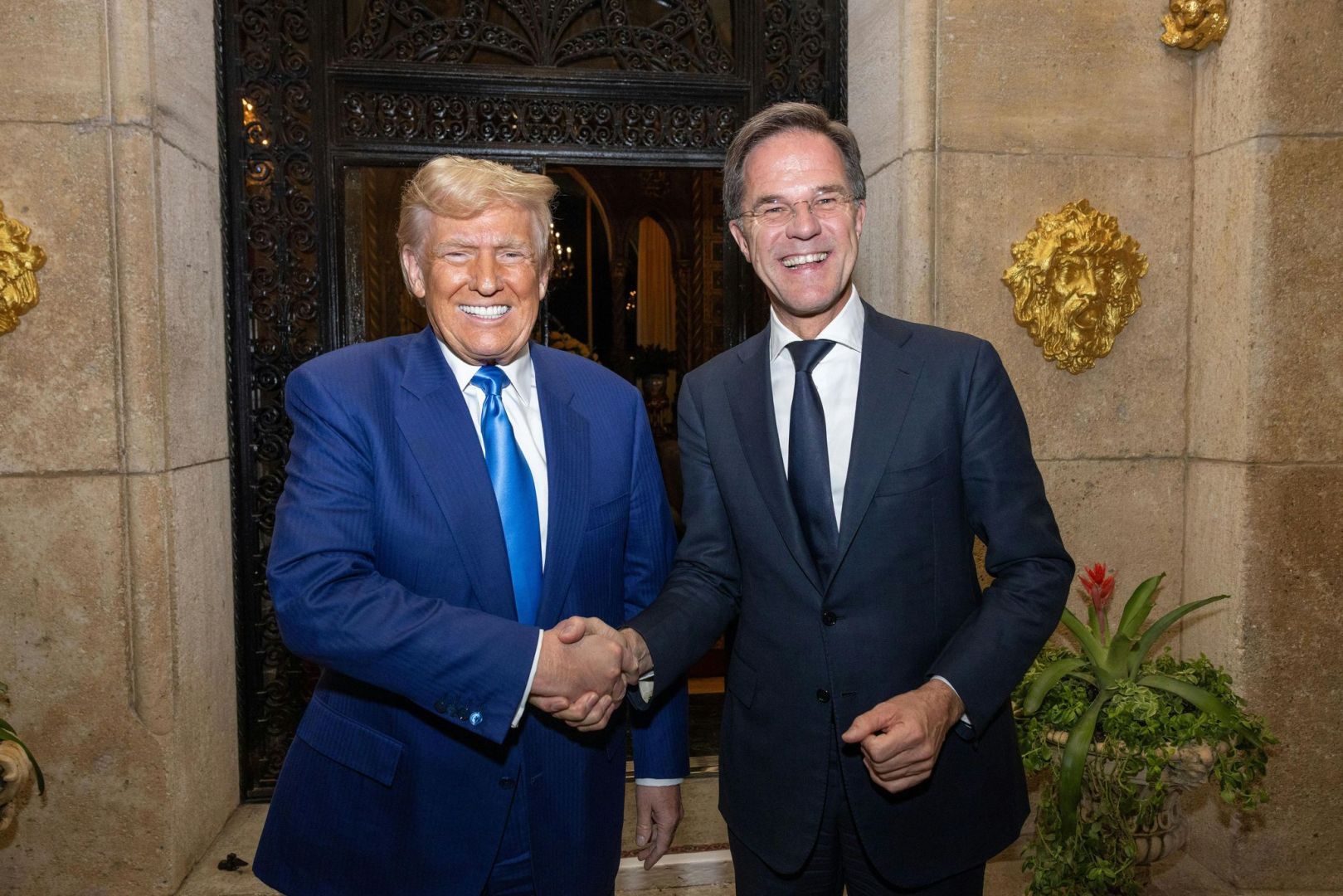 Rutte und Trump