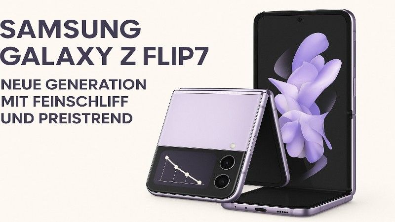 Samsung Galaxy Z Flip 7: Neue Generation mit Feinschliff & Preistrend