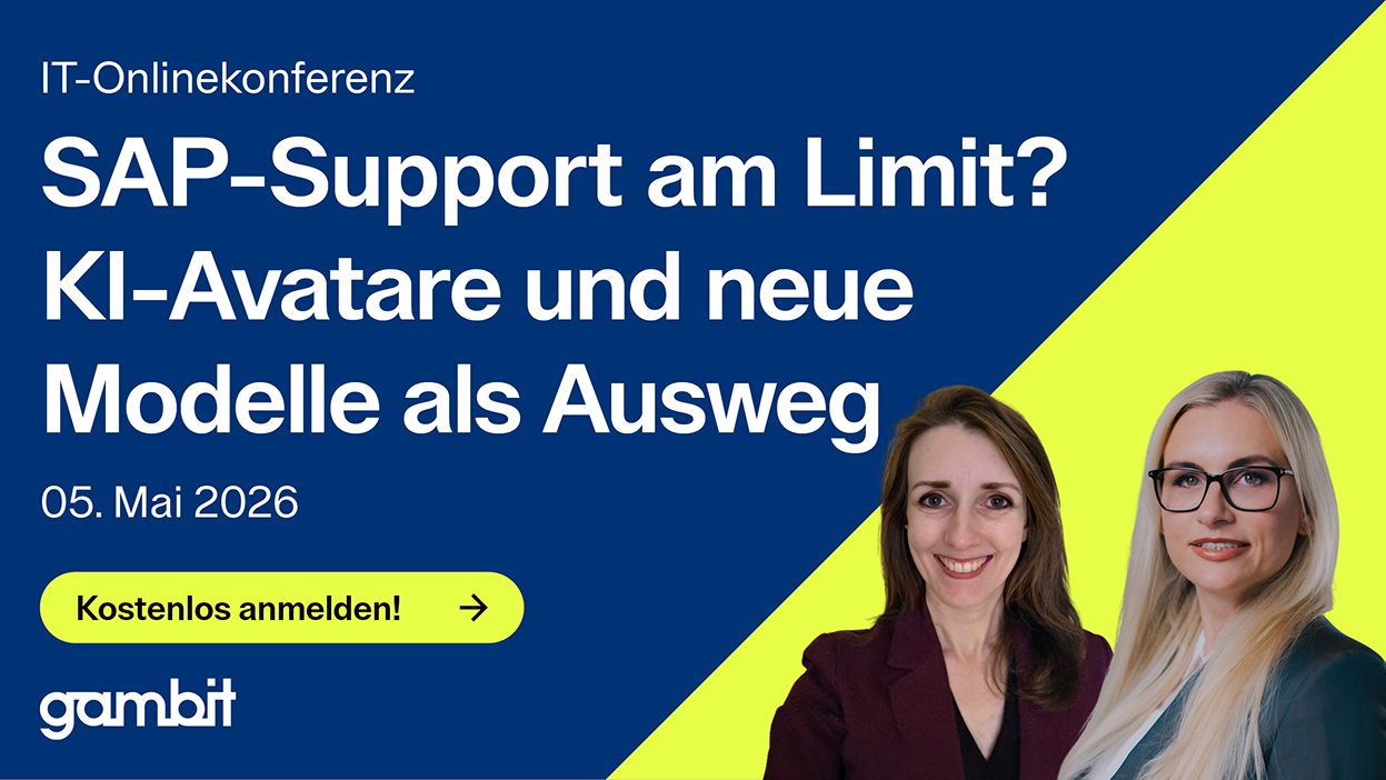 SAP News | SAP-Support neu denken: KI-Avatare, SAP AMS und flexible Modelle für die Zukunft