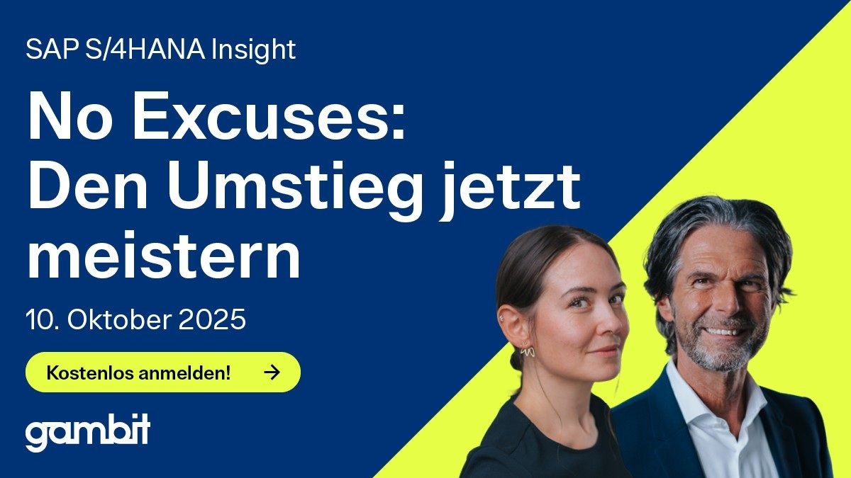 SAP | SAP S/4HANA Insight – No Excuses: Den Umstieg jetzt meistern