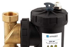 Saubere Leistung für Wärmepumpen: Magnetschlammabscheider ADS von AFRISO