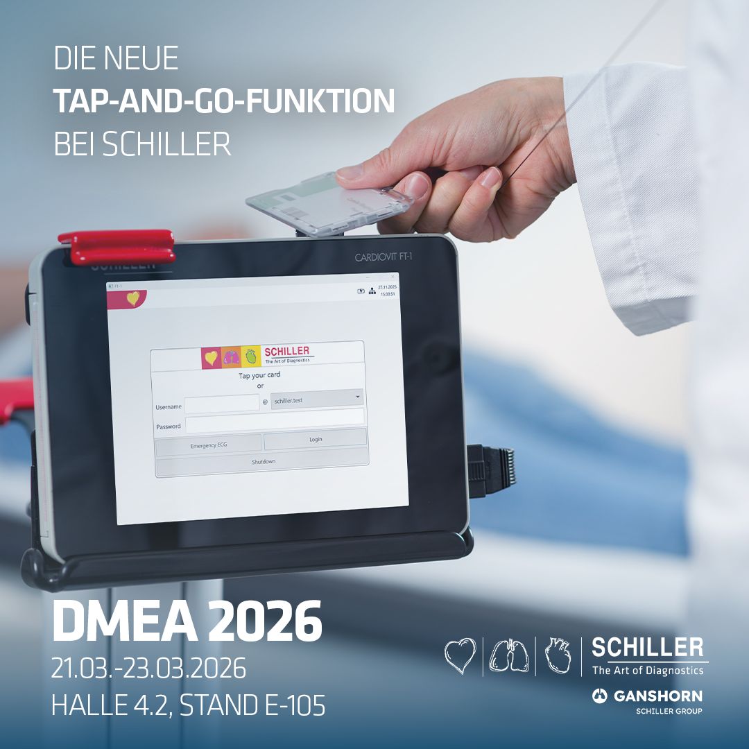 ScHILLER auf der DMEA 2026 in Berlin