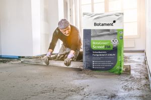 Schnell belegbarer Schnellestrich mit reduziertem CO₂-Fußabdruck von Botament