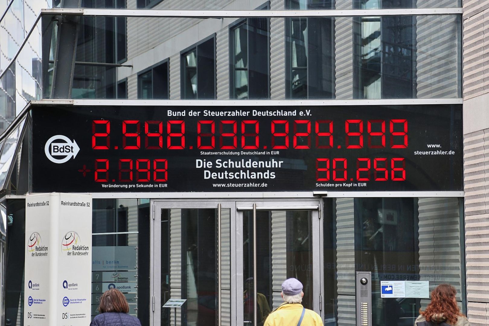 Schuldenuhr (Archiv)