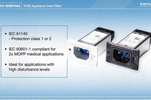 SCHURTER 5180 – Gerätestecker-Filter mit IP67 – sicher, dicht und zuverlässig
