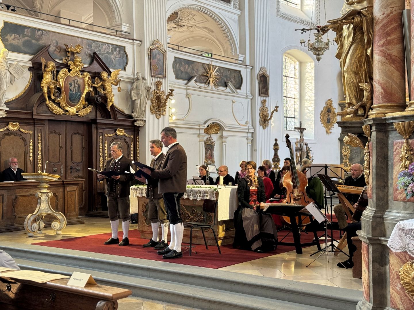 Schwäbisches Mariensingen in der Klosterkirche in Irsee