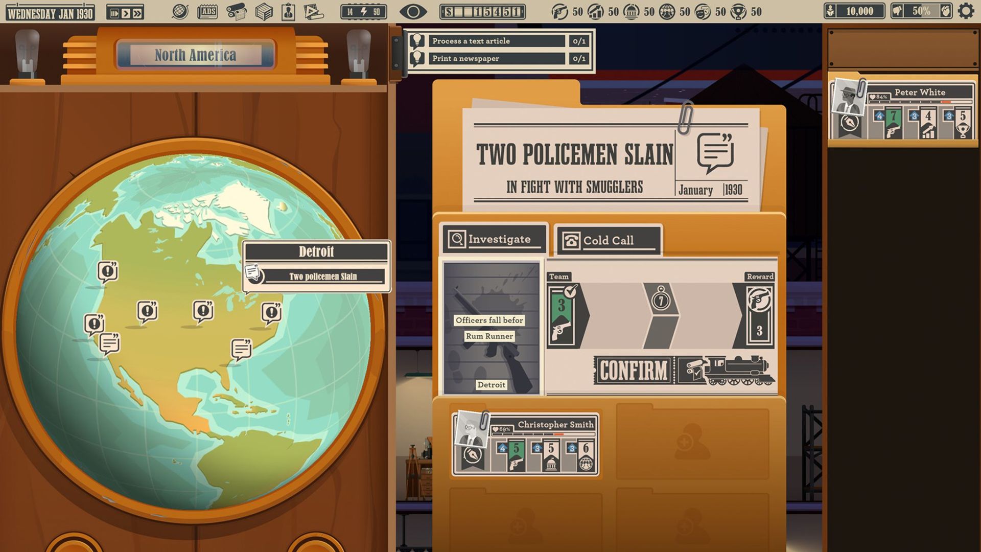 Screenshot vom Spiel «News Tower»