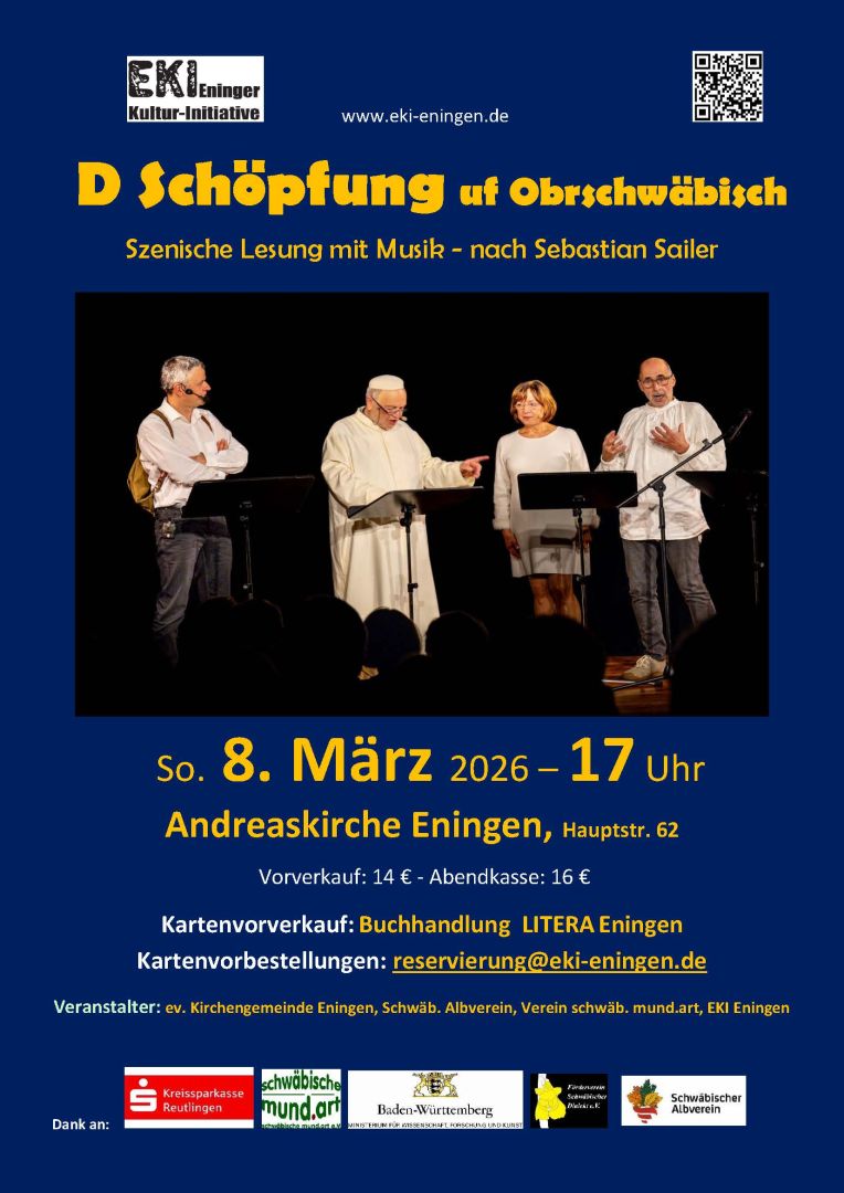 Sebastian Sailers Schwäbische Schöpfung auf Tournee