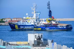 Seenotrettungsschiff «Humanity 1» in Italien