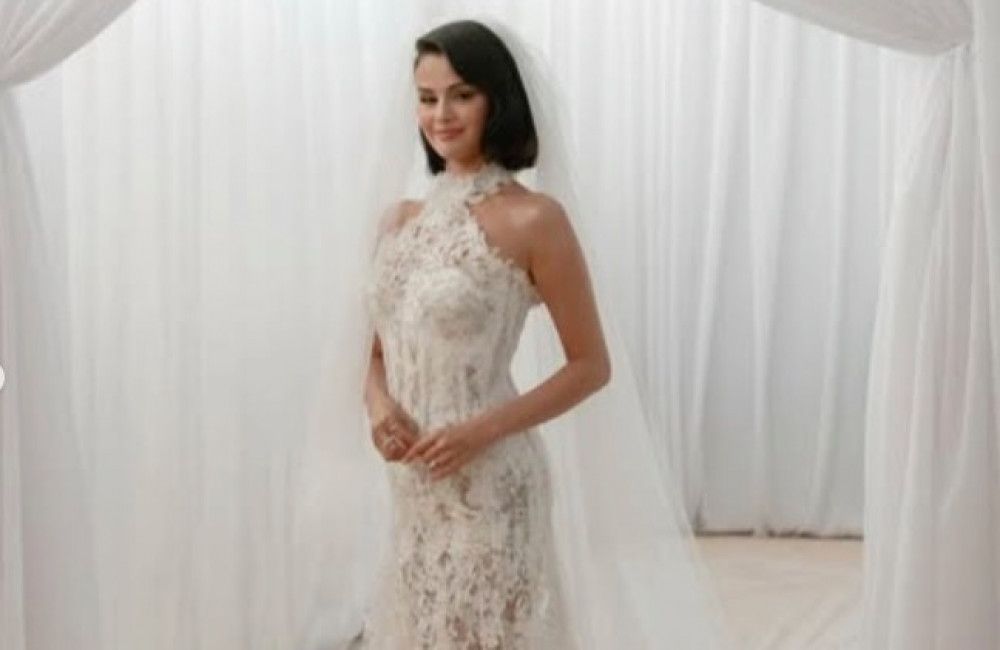 Selena Gomez an ihrem Hochzeitstag