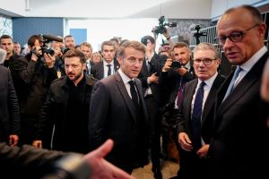Selenskyj, Macron, Starmer und Merz